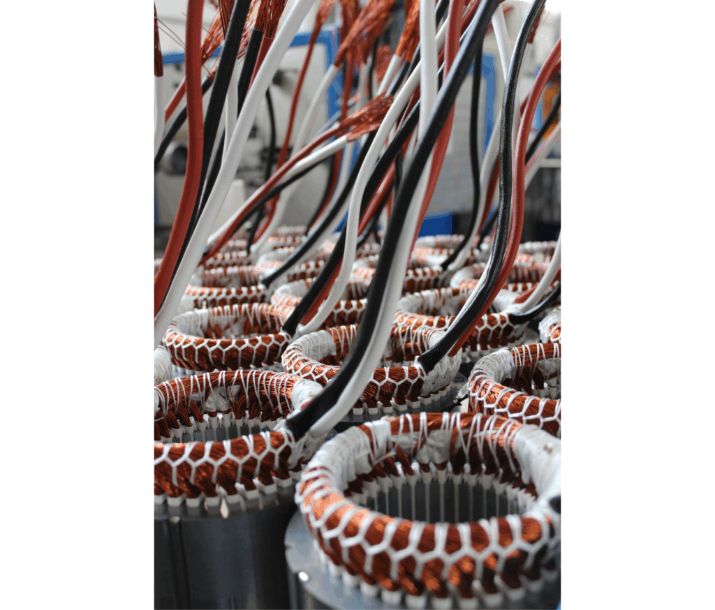 avvolgimenti motori elettrici asincroni trifase Zampolli